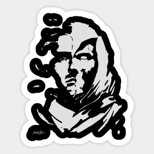 Moon Knight Sticker